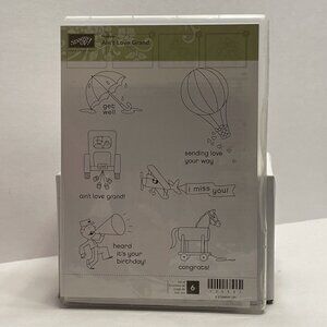 Stampin Up Ain’t Love Grand Rubber Stamps Set of 6 #122507 Stampin’ Stamping